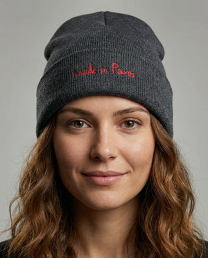 Σκουφί "Made in Paros" Γκρι